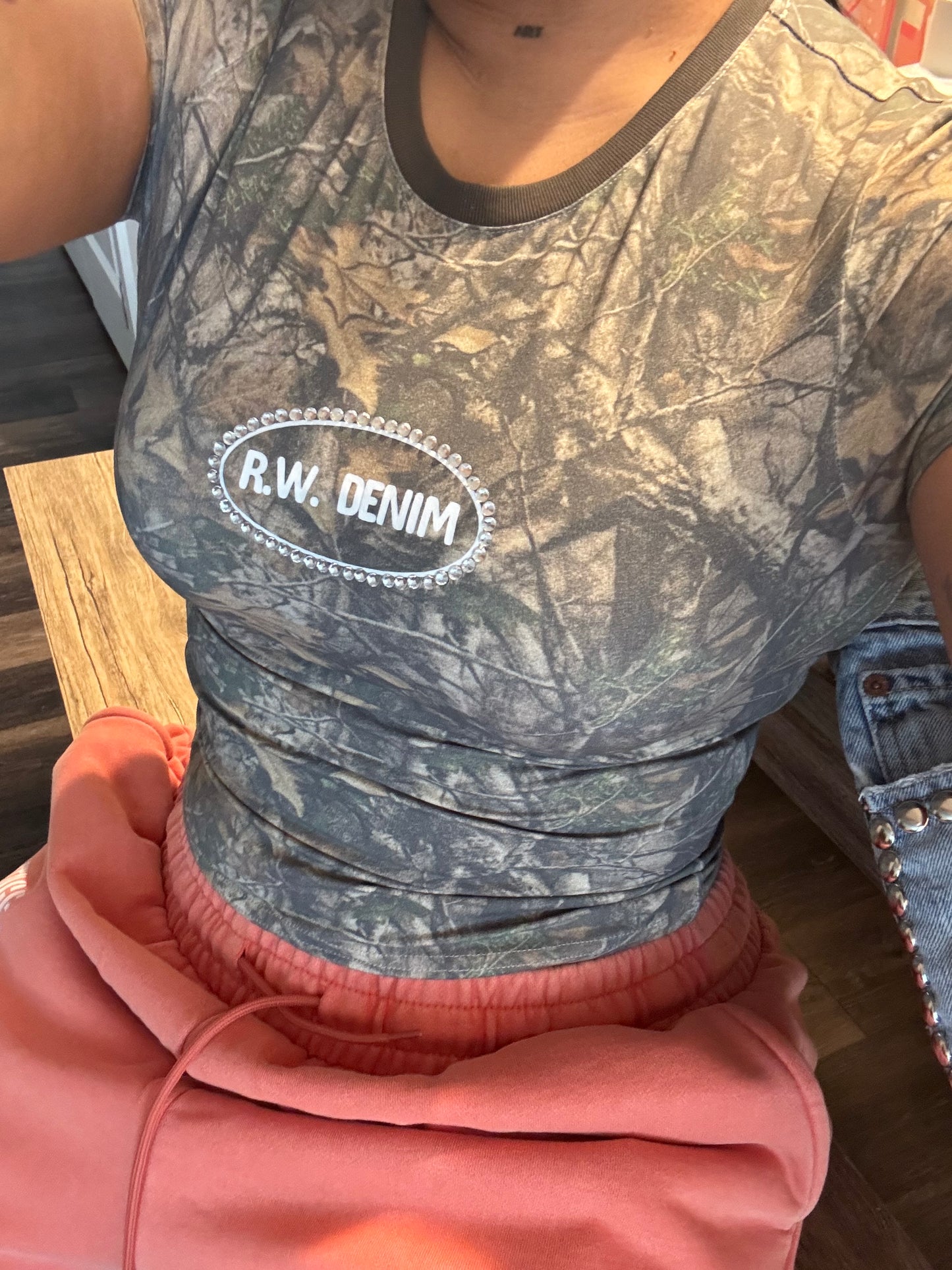 CAMO BABY TEE