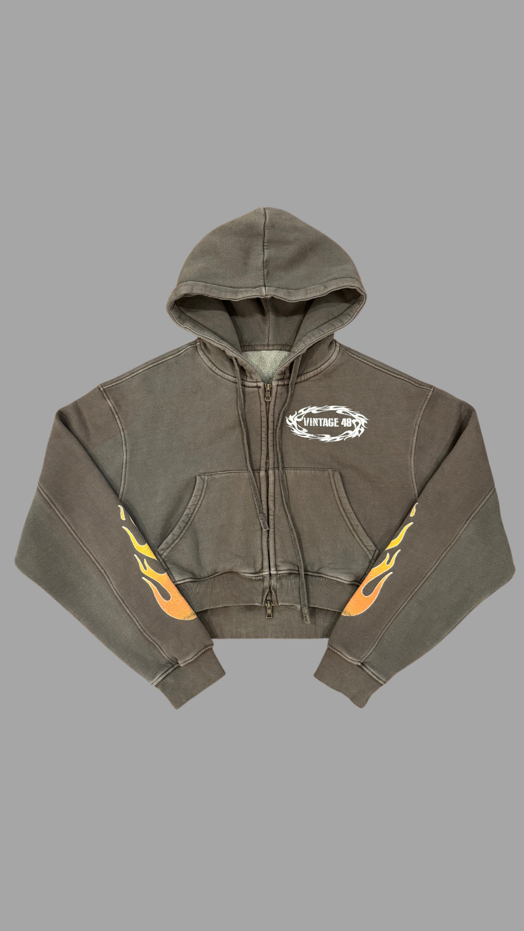 FLAME TRUCKER HOODIE