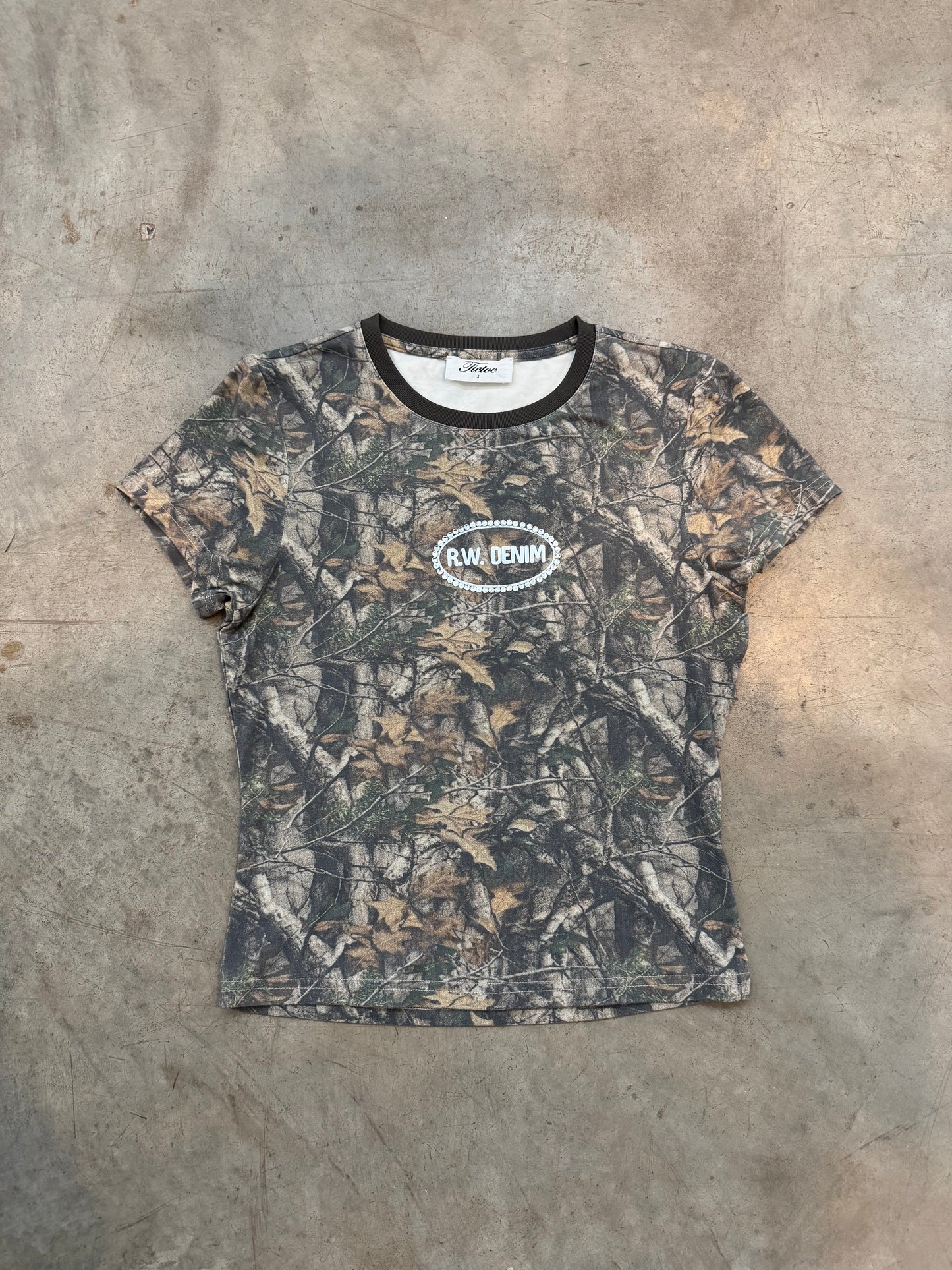 CAMO BABY TEE