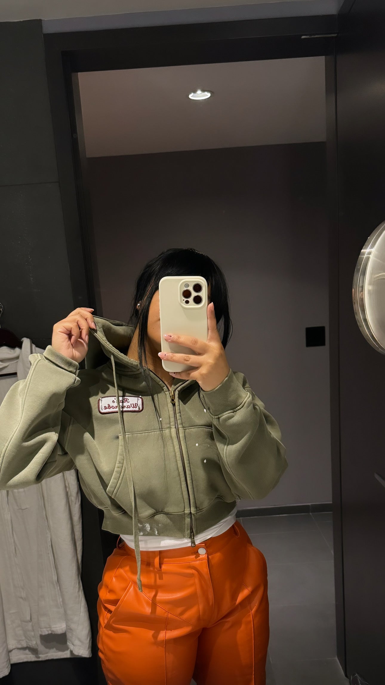 CROPPED TRUCKER HOODIE (Pre-Order)