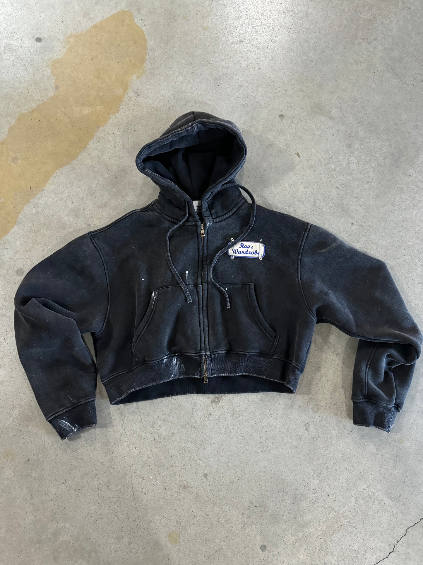 CROPPED TRUCKER HOODIE (Pre-Order)